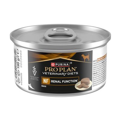 2 x Purina Pro Plan Veterinary Diets Wet Dog Food - 5% Off! * NF Renal Function Mousse (48 x 195g)