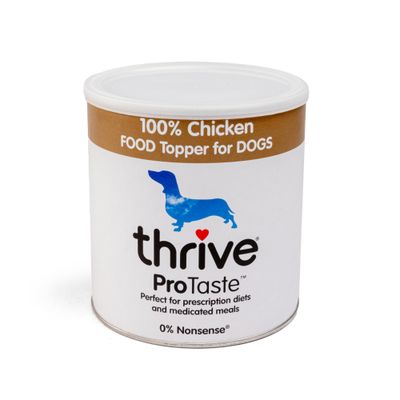 thrive ProTaste 100% Chicken Food Topper for Dogs 170g