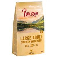 Purizon Large Adult Huhn & Fisch - getreidefrei - 12 kg