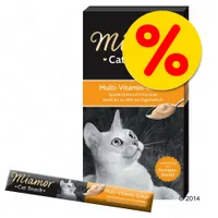 Säästöpakkaus: Miamor-kissantahnat 66 x 15 g - lajitelma: Multi-Vitamin Cream & Malt