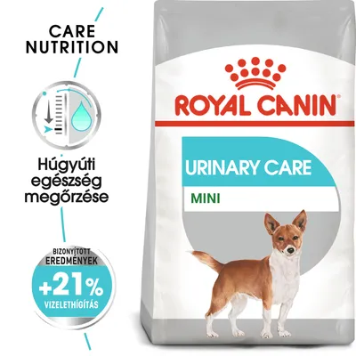 ROYAL CANIN URINARY CARE MINI kutyatáp csomag, Húgyúti egészség megőrzése, Bizonyított eredmények: +21% vizelethígítás, kis termetű kutya képe