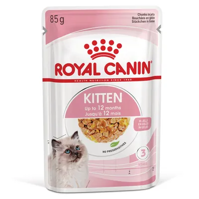 Royal Canin Kitten umido in Gelatina per gatti - 12 x 85 g