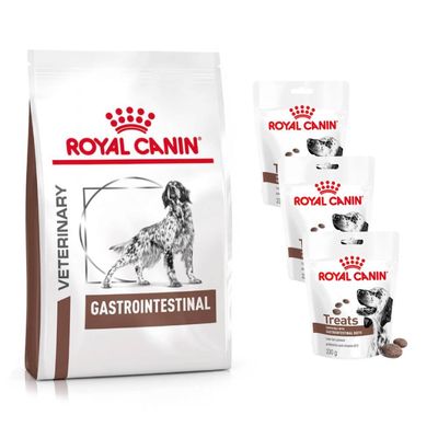 Royal Canin Veterinary Gastrointestinal + 3 x 230 g Snacks gratis! 2 kg Adult