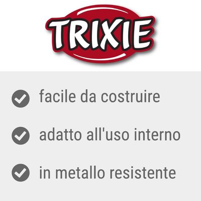 TRIXIE, facile da costruire, adatto all'uso interno, in metallo resistente