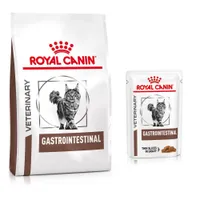 Pack nutrición mixta: pienso + sobres Royal Canin Veterinary - Gastro Intestinal (4 kg + 12 sobres)