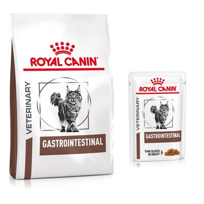 Royal Canin Veterinary Feline Mixpaket Gastrointestinal (4 kg + 12 x 85 g)