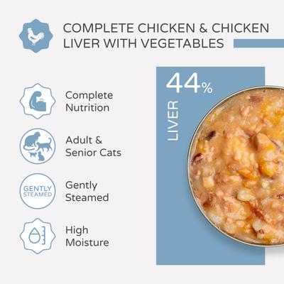 thrive Complete Meat & Poultry Selection 6 x 75g - Chicken & Chicken Liver With Veg