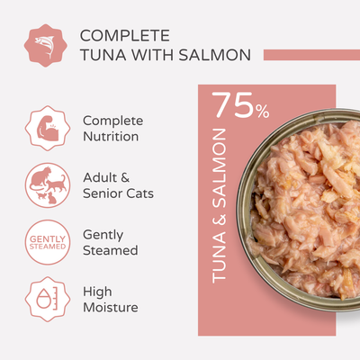 thrive Complete Saver Pack 24 x 75g - cat wet food - Tuna & Salmon
