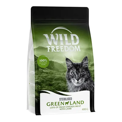 Wild Freedom Adult "Green Lands" Sterilised, jagnięcina - bezzbożowa receptura - 400 g