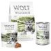 Wolf of Wilderness Junior Probeerpakket Set van 3 Lam: Droogvoer, Natvoer, Snack