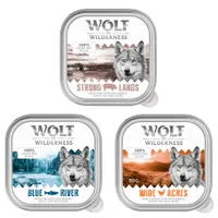 Wolf of Wilderness Adult Single Protein Mixed Packs - 6 x 150g Mixed Pack (3 Varieties)