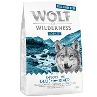 Wolf of Wilderness "Explore The Blue River" Mobility, łosoś i kurczak z wolnego wybiegu - 1 kg