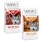 2 x 12 kg Wolf of Wilderness "Soft & Strong" Mix: Huhn, Rind