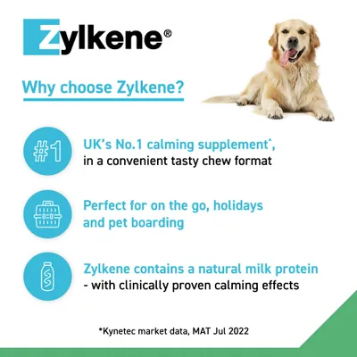 Zylkene Calming Chews for Medium Dogs 10 - 30 kg - 14 Chews