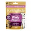 Grain free meaty nibbles with 75% chicken and liver, natural ingredients, 70g pack. Product name: Forthglade Rewards Meaty Nibbles chicken with liver.
