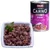 Консерва Animonda Gran Carno Fleisch Pur Senior Kalb + Lamm и купичка с месна храна, гарнирана с магданоз. Видими надписи: 100 %, SENIOR, KALB + LAMM.
