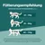 Fütterungsempfehlung für Katzen: 2-4kg Körpergewicht 25-55g, 4-6kg 55-80g, 6-8kg 80-110g täglich. Frisches Trinkwasser sollte jederzeit verfügbar sein.