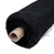 Rolka čiernej sieťoviny na kartónovej tube, materiál plast. Sieťovina je hustá a určená na oplotenie alebo ochranu priestoru.
