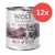 Wolf of Wilderness Junior Wild Hills, 100% getreidefreie Rezeptur, frische Freiland-Ente und Kalb mit Beeren, Wurzeln und Kräutern. 12x 800g Dosen. Wolf of Wilderness Junior Wild Hills, 100% getreidefreie Rezeptur, frische Freiland-Ente und Kalb mit Beeren, Wurzeln und Kräutern. 12x 800g Dosen.