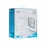 SureFlap microchip cat flap packaging showing features: prevents intruder animals, works with all microchips, stores up to 32 identities, installs into doors, glass or walls.