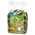 Bag labelled JR Farm Kräuter-Spezial with herbs and flowers visible inside, featuring an illustration of a rabbit and plants on the packaging.