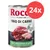 Rocco Trio di Carne, 24x 400g Dosen. Sorte: Rind mit Huhn & Wild. Enthält 3 Fleisch- und Innereienvarianten.