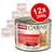 Pack of 12 Animonda Carny Adult pure beef cans, each 200g. Label states 100% fresh ingredients, grain-free, made in Germany, with taurine.