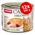Conservă animonda Carny Single Protein Adult, Pute Pur, 12x200 g. Text vizibil: 100% frische Zutaten, Ohne Getreide, Made in Germany, Pure Turkey, cu steagul Germaniei.