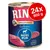 Conservă Rinti Singlefleisch Exclusive Ross Pur, 1 Protein Single, getreidefrei, pachet 24x800 g. Text vizibil: ROSS PUR, 1 Protein SINGLE, getreidefrei.