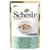 Schesir Adult kattenvoer in jelly, tonijn met zeebrasem. Tekst op verpakking in meerdere talen: Tuna with sea bream, Thunfisch mit Goldbrasse, Tonijn met zeebrasem.