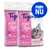 To poser Tigerino Premium Natural Clay Clumping Litter, ultra absorbent & efficient, fast odour control, immediate clumping, extremely low-dust, med baby powder scent, 6 kg. Prøv nu. To poser Tigerino Premium Natural Clay Clumping Litter, ultra absorbent & efficient, fast odour control, immediate clumping, extremely low-dust, med baby powder scent, 6 kg. Prøv nu.