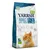 Yarrah Adult Cat Food BIO, proteine 30%, grassi 13%, confezione con immagine di gatto arancione e certificazione biologica visibile.