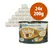 24 lattine da 200 g Lucky Lou, visibile testo: Geflügel mit Karotte & Kürbis, Poultry with carrot & pumpkin, for seniors, >94% meat, made in Germany, the real taste! 24 lattine da 200 g Lucky Lou, visibile testo: Geflügel mit Karotte & Kürbis, Poultry with carrot & pumpkin, for seniors, >94% meat, made in Germany, the real taste!