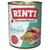 RINTI Kennerfleisch med kallun, kornfri. RINTI siden 1926 Original. Vist: kødstykker og kallun.