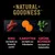 Natural Goodness. Ингредиенты: говядина, источник витаминов B6 и B12; морковь, источник антиоксидантов; зеленая фасоль, источник клетчатки.