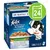 Purina Felix So Gut wie es aussieht cat food, 24 pouches. Visible flavours: beef & carrots, chicken & tomato, salmon & courgette, trout & green beans. Text in German and French. Purina Felix So Gut wie es aussieht cat food, 24 pouches. Visible flavours: beef & carrots, chicken & tomato, salmon & courgette, trout & green beans. Text in German and French.
