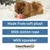 Cane che gioca con un giocattolo in morbido peluche, corda di cotone e funzione squeaker. Testo: Realizzato in morbido peluche, con corda di cotone, con squeaker. Marca: beeztees. Cane che gioca con un giocattolo in morbido peluche, corda di cotone e funzione squeaker. Testo: Realizzato in morbido peluche, con corda di cotone, con squeaker. Marca: beeztees.