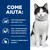 Come aiuta: l'88% degli animali ha perso peso a casa, aiuta a mantenere il peso perso e sostiene le capacità motorie del gatto.