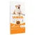 Confezione IAMS con cane, testo: 77% Animal Protein, 100% Complete & Balanced Nutrition, DentalCare System, with Fresh Chicken, 1+ Years, L >25kg, 12kg. Testo in inglese.
