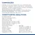 Composição: cereais, ovos, proteínas vegetais, óleos, carnes, sementes. Constituintes analíticos: proteína 23,4 %, gordura 16,2 %, fibra 1,3 %, cálcio 1,1 %, vitaminas A, D3, E, C.