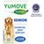 Caja de YuMOVE ActivEase Green Lipped Mussel SENIOR Essential Joint Support x120. Texto: UK’s No.1 Veterinary Joint Supplement Brand.