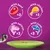 with beef x3, with chicken x3, with salmon x3, with tuna x3 shown on purple background with icons of each meat or fish