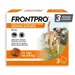FRONTPRO® tabletki na pchły i kleszcze dla psów - M: 28 mg dla psów >4-10 kg (3 tabletki)