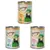 Feringa Country Style Nassfutter für Katzen, Sorten: Chicken with Pork & Duck, Chicken with Pork & Saithe, Chicken with Pork & Lamb, jeweils 400g Dose.