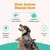 Dual Action Dental Care: fremmer frisk ånde, understøtter sunde tandkød, reducerer plak og tandsten, nem at bruge. Hund og kat afbildet. Dual Action Dental Care: fremmer frisk ånde, understøtter sunde tandkød, reducerer plak og tandsten, nem at bruge. Hund og kat afbildet.