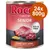 Rocco Senior, agneau avec millet, 24 x 800 g. Texte visible : EASY TO DIGEST. Boîte de nourriture pour animaux, poids net 800 g.