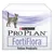 Опаковка с текст: PURINA PRO PLAN FortiFlora Feline Probiotic. Изображение на сива котка върху бял и лилав фон.