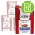 Purina Gourmet Mon Petit Intense, Feine Streifen in Sauce. Sorten: Thunfisch, Lachs, Forelle. Packung mit 6x50g. Grünes Symbol: 12 Portionsbeutel.
