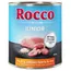 Varčno pakiranje Rocco Junior 24 x 800 g - Perutnina s piščančjimi srci & rižem