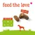 feed the løve, 100% løve. Veľkosť v mm: dĺžka 24, priemer 14, výška 9. Tri kúsky krmiva a silueta psa viditeľné.